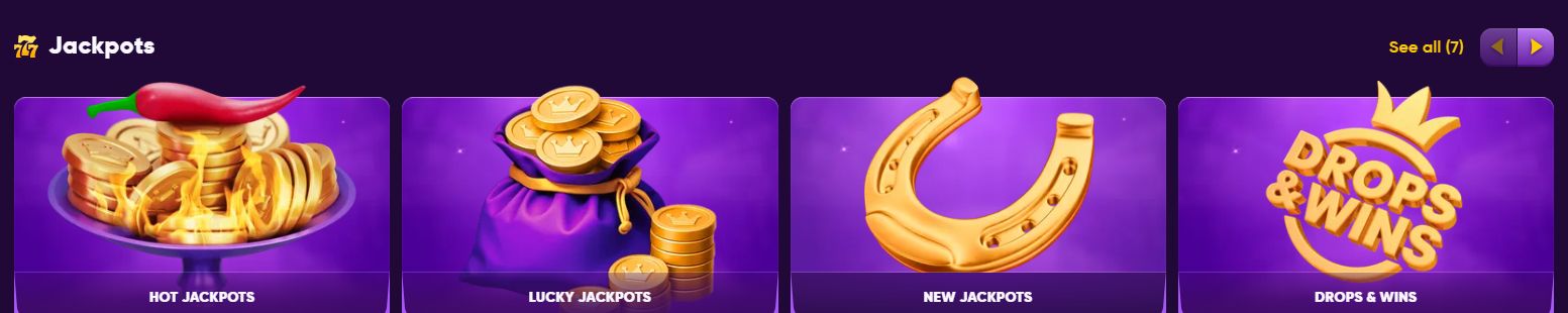 Kingmaker Casino jackpots — Hot Jackpots, Lucky Jackpots, New Jackpots, Drops & Wins
