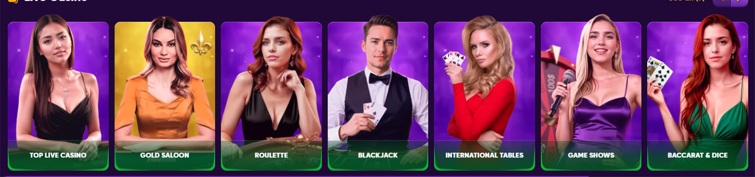 Kingmaker live casino — Top Live Casino, Gold Saloon, Roulette, Blackjack, Game Shows
